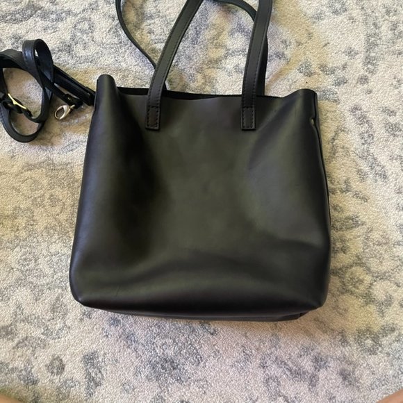 Portland Leather Crossbody Tote - Picture 3 of 7